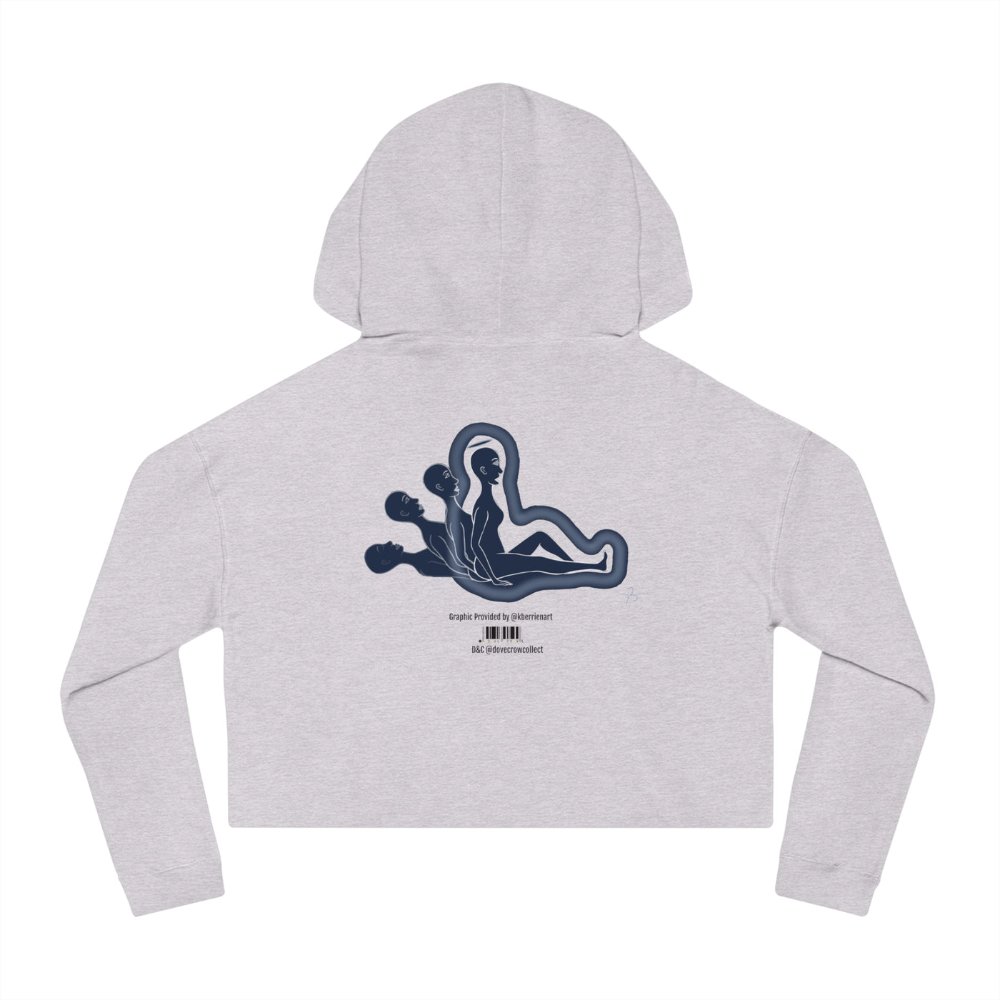 D&C Women’s Cropped Hooded Sweatshirt (WAKE)