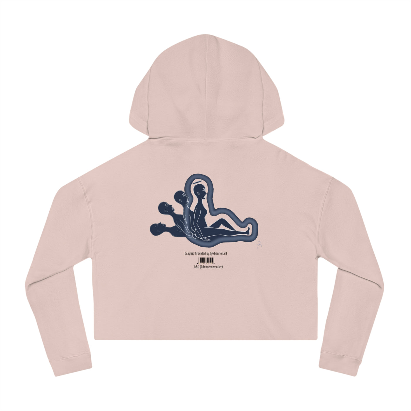 D&C Women’s Cropped Hooded Sweatshirt (WAKE)