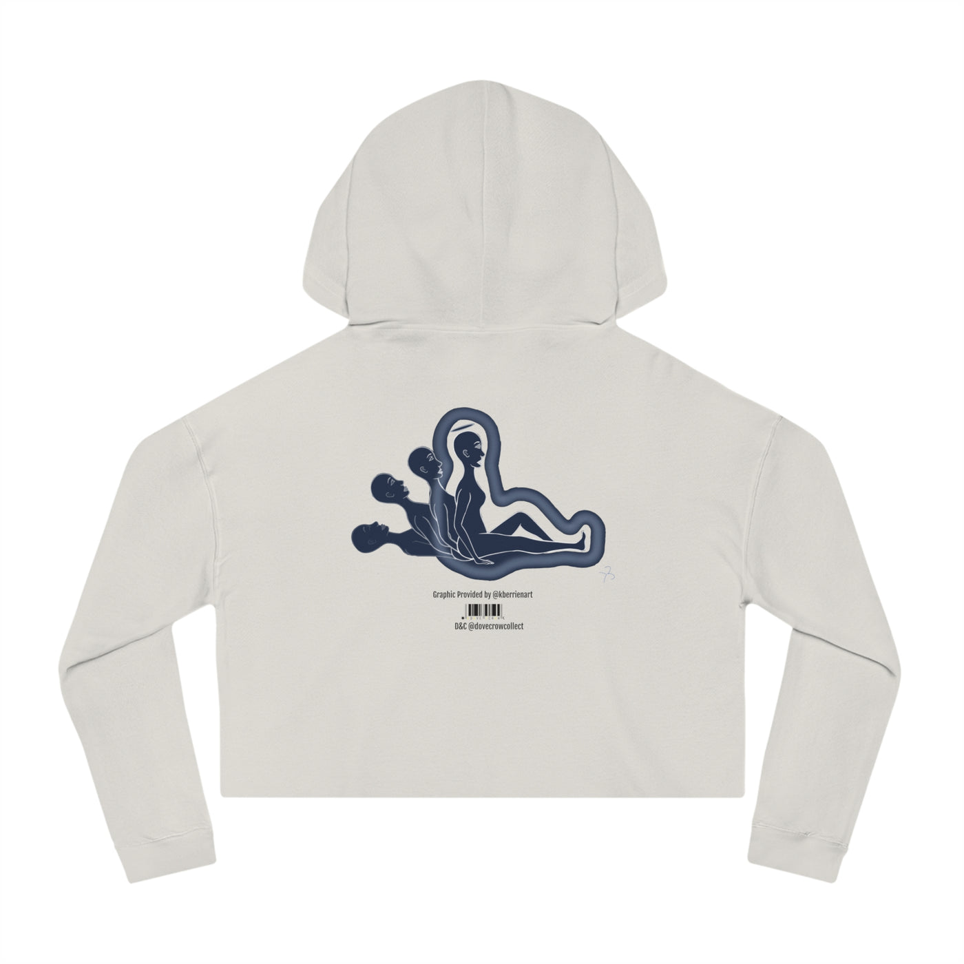 D&C Women’s Cropped Hooded Sweatshirt (WAKE)