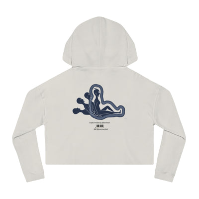 D&C Women’s Cropped Hooded Sweatshirt (WAKE)