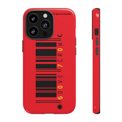 D&C "Barcode" Tough Cases (Red)