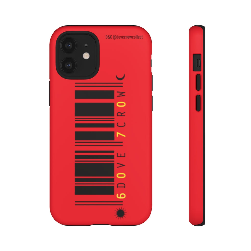 D&C "Barcode" Tough Cases (Red)