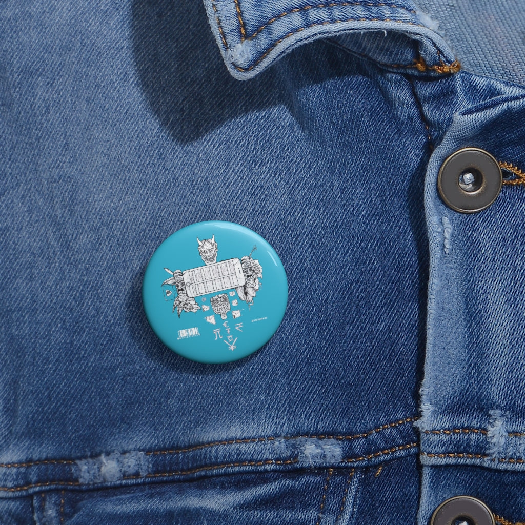 "Technology Taxes" Pin Buttons