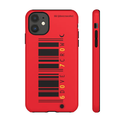 D&C "Barcode" Tough Cases (Red)