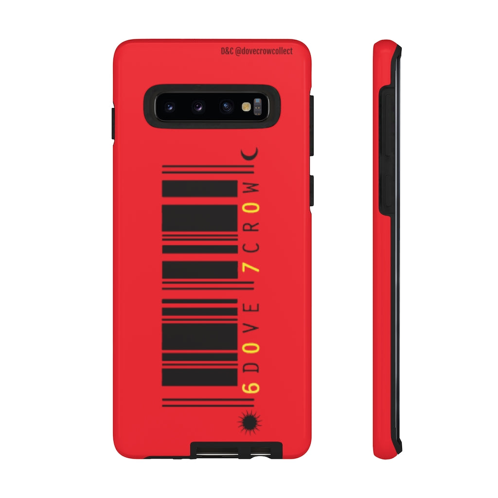 D&C "Barcode" Tough Cases (Red)