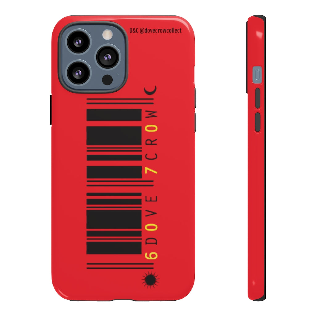 D&C "Barcode" Tough Cases (Red)