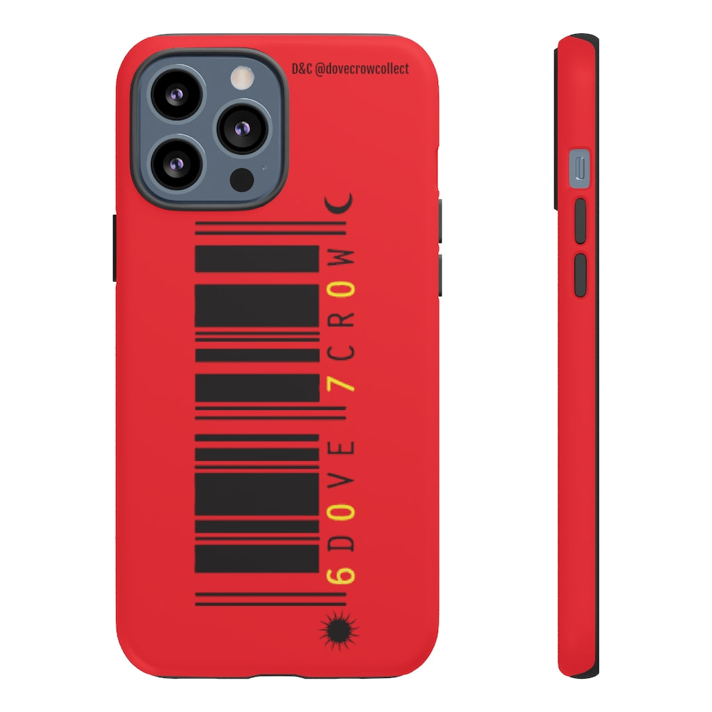 D&C "Barcode" Tough Cases (Red)
