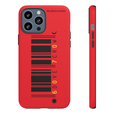 D&C "Barcode" Tough Cases (Red)
