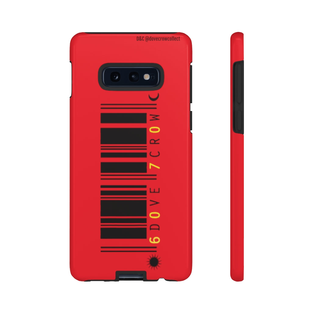 D&C "Barcode" Tough Cases (Red)