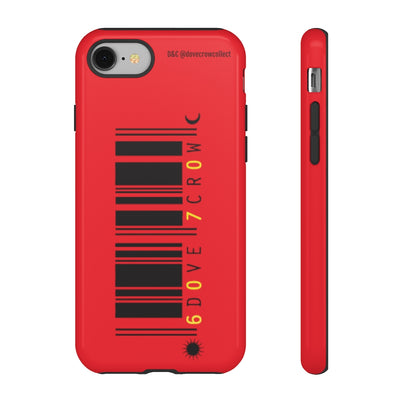 D&C "Barcode" Tough Cases (Red)