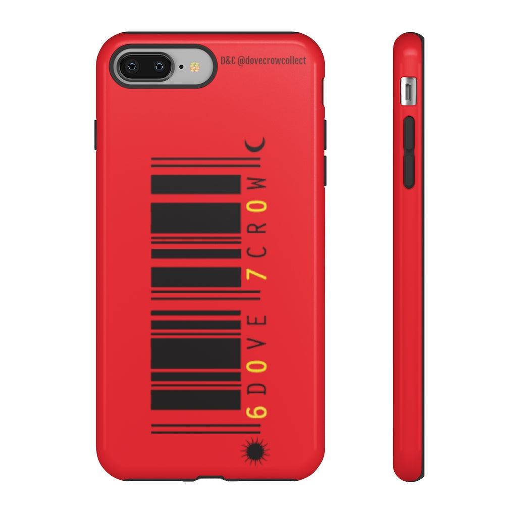 D&C "Barcode" Tough Cases (Red)