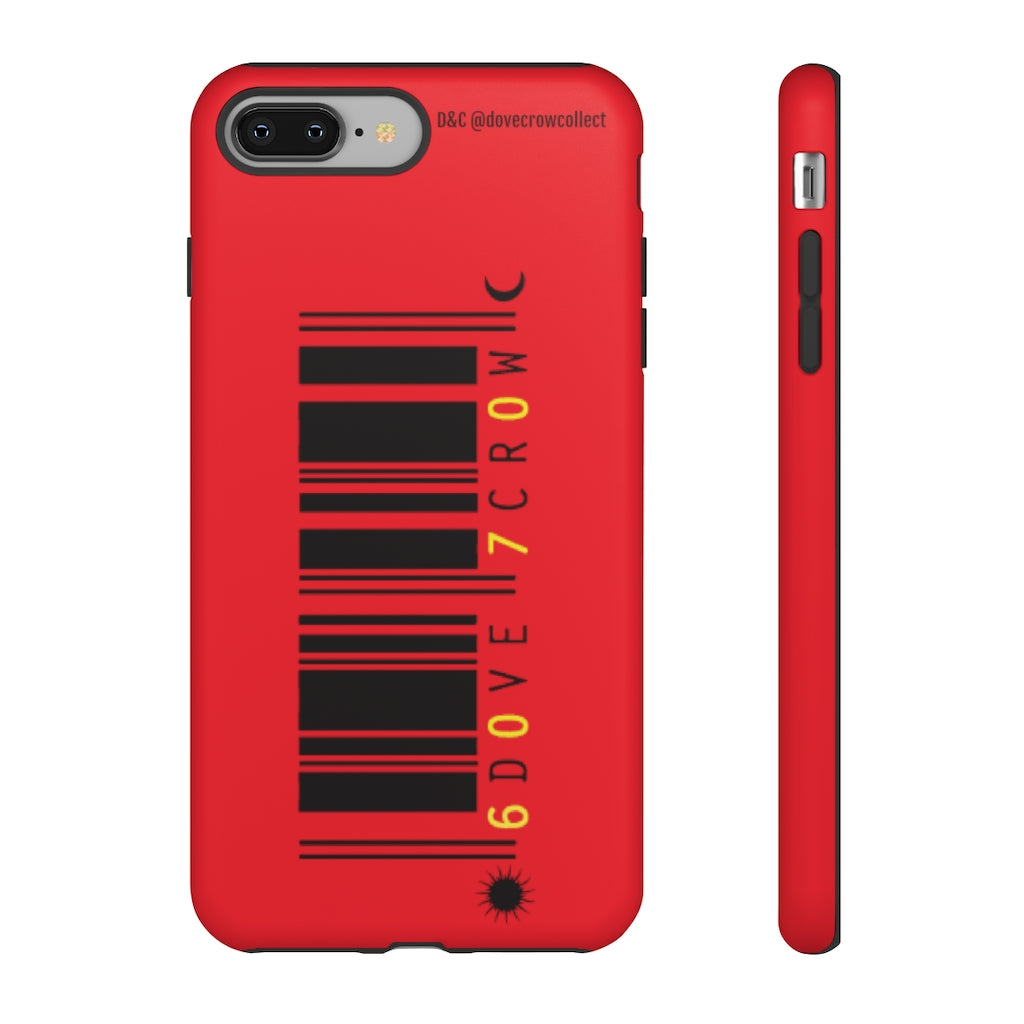 D&C "Barcode" Tough Cases (Red)