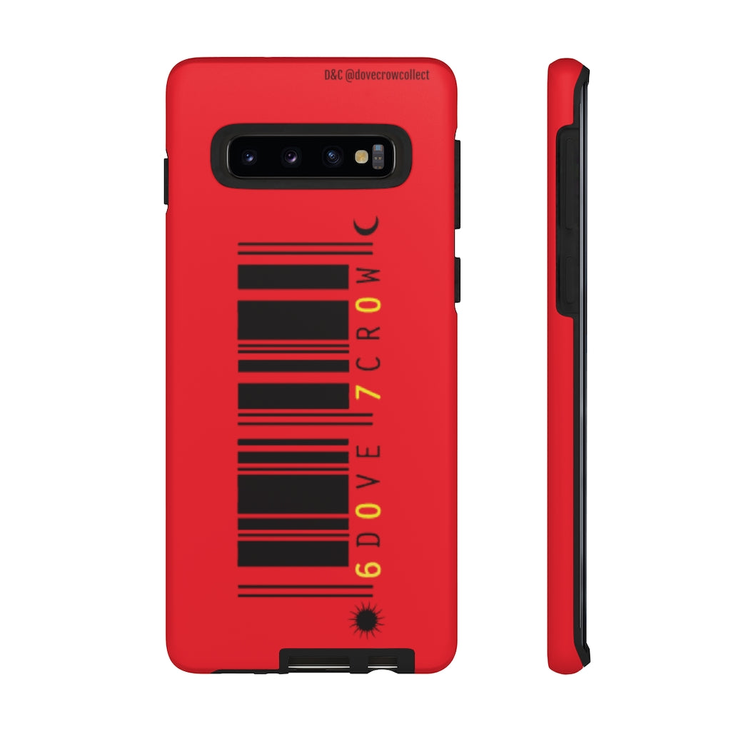 D&C "Barcode" Tough Cases (Red)