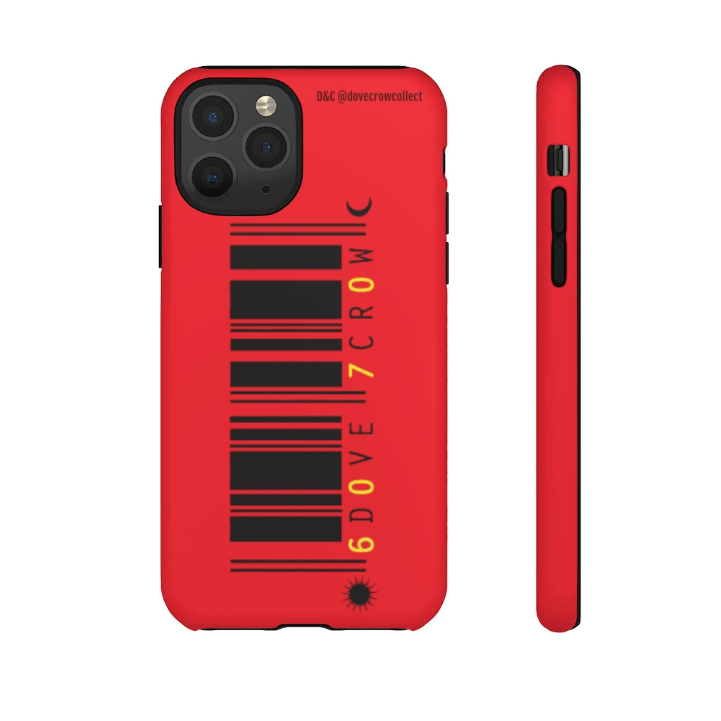 D&C "Barcode" Tough Cases (Red)