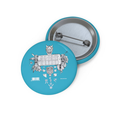 "Technology Taxes" Pin Buttons