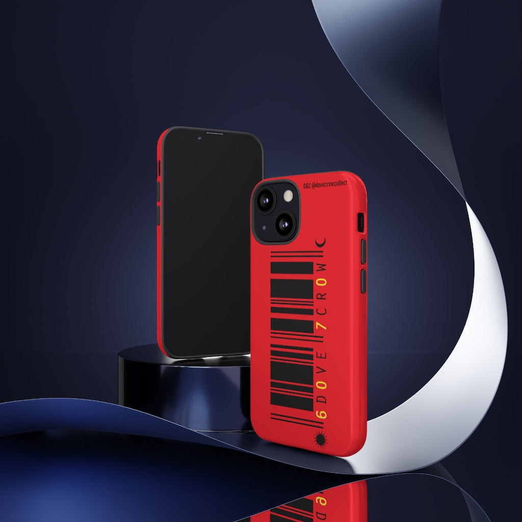 D&C "Barcode" Tough Cases (Red)