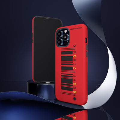 D&C "Barcode" Tough Cases (Red)