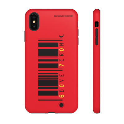 D&C "Barcode" Tough Cases (Red)