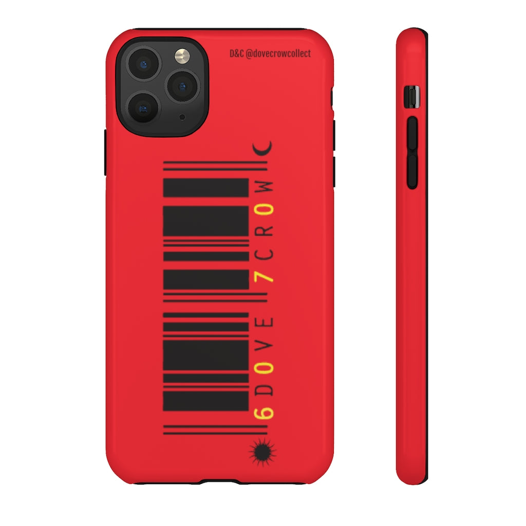 D&C "Barcode" Tough Cases (Red)
