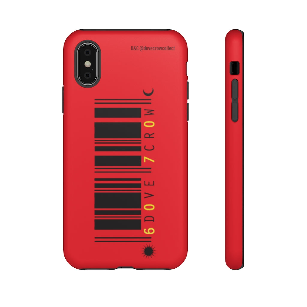 D&C "Barcode" Tough Cases (Red)