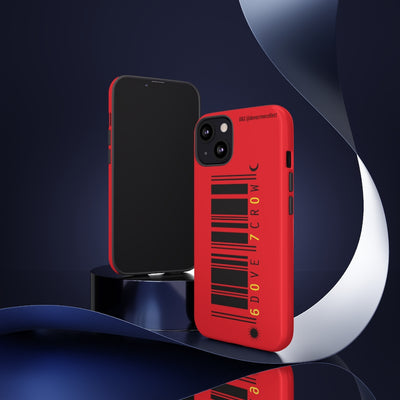 D&C "Barcode" Tough Cases (Red)