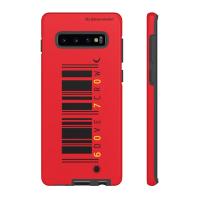 D&C "Barcode" Tough Cases (Red)
