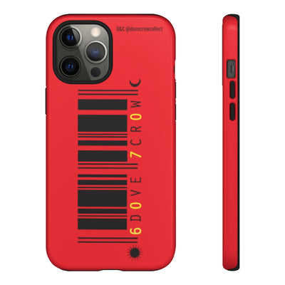 D&C "Barcode" Tough Cases (Red)