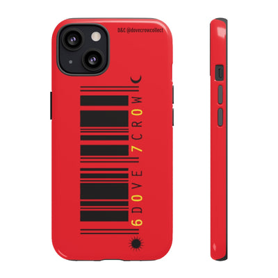 D&C "Barcode" Tough Cases (Red)