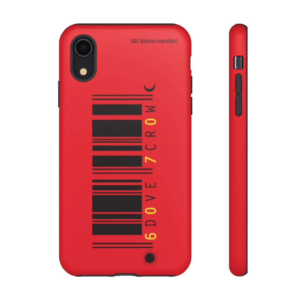 D&C "Barcode" Tough Cases (Red)