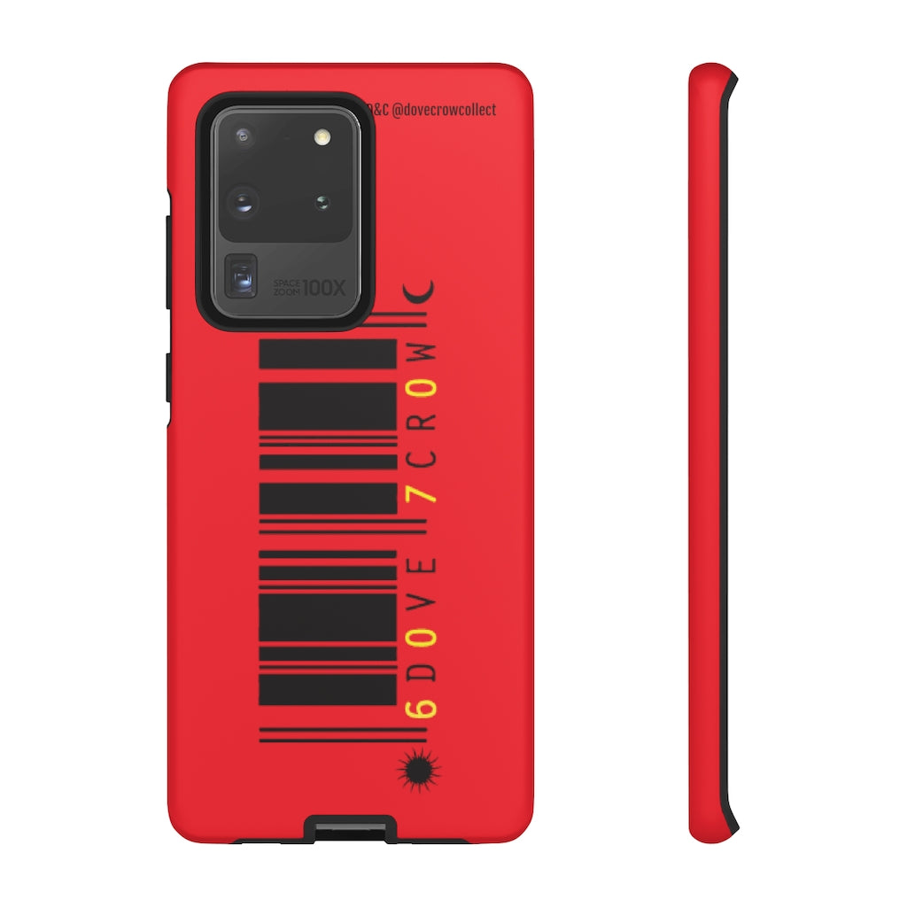 D&C "Barcode" Tough Cases (Red)