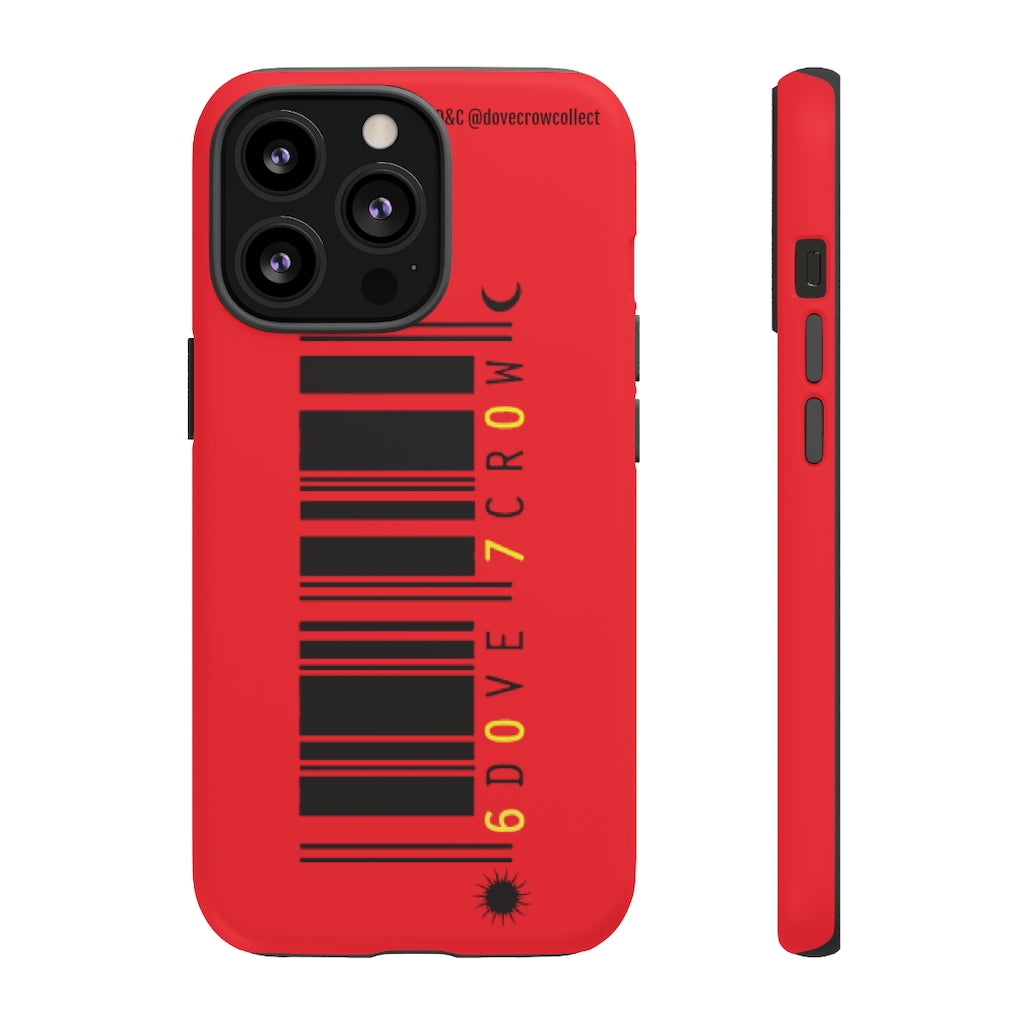 D&C "Barcode" Tough Cases (Red)