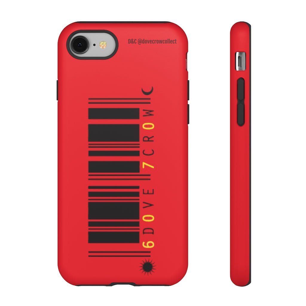 D&C "Barcode" Tough Cases (Red)