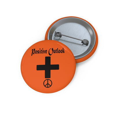 "Positive Outlook" Custom Pin Buttons