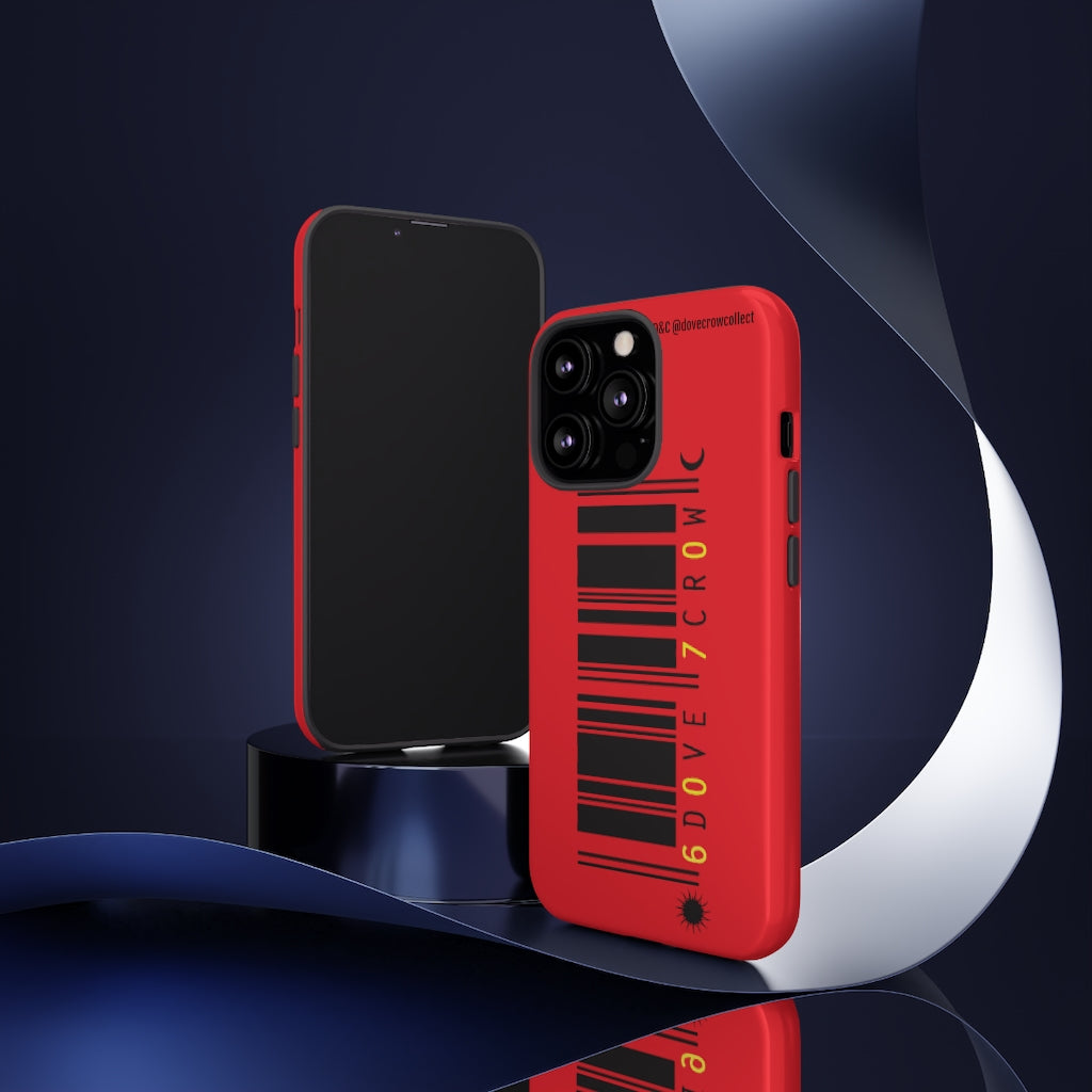 D&C "Barcode" Tough Cases (Red)
