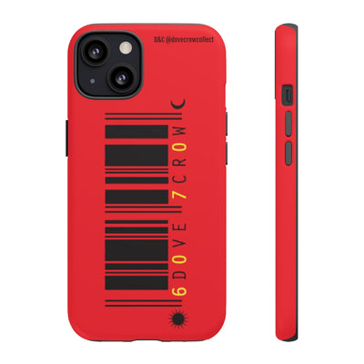 D&C "Barcode" Tough Cases (Red)