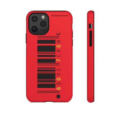 D&C "Barcode" Tough Cases (Red)
