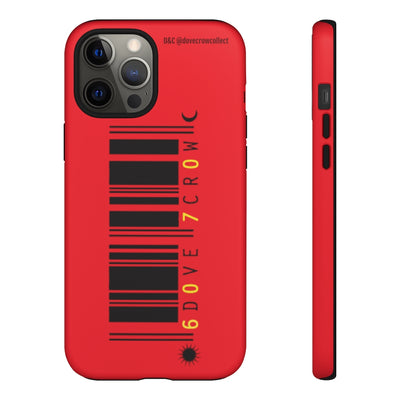 D&C "Barcode" Tough Cases (Red)