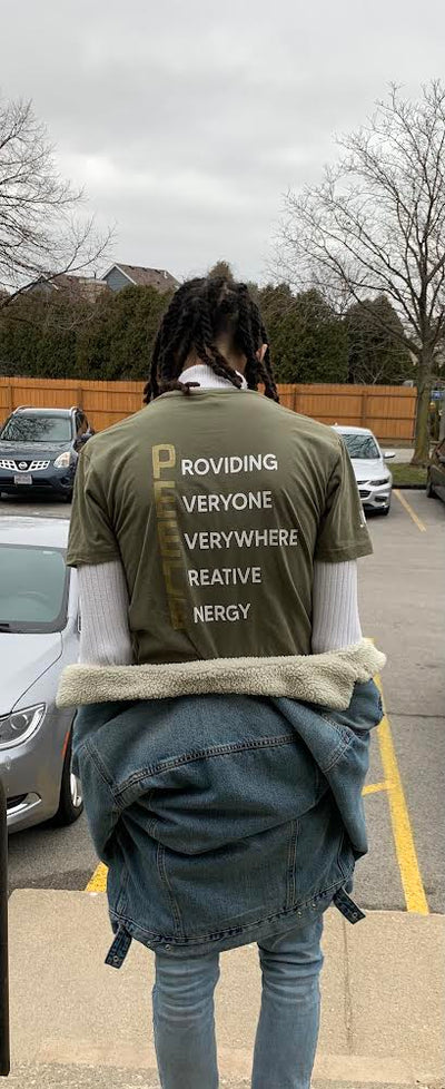 PEECE Tee (Military Green)